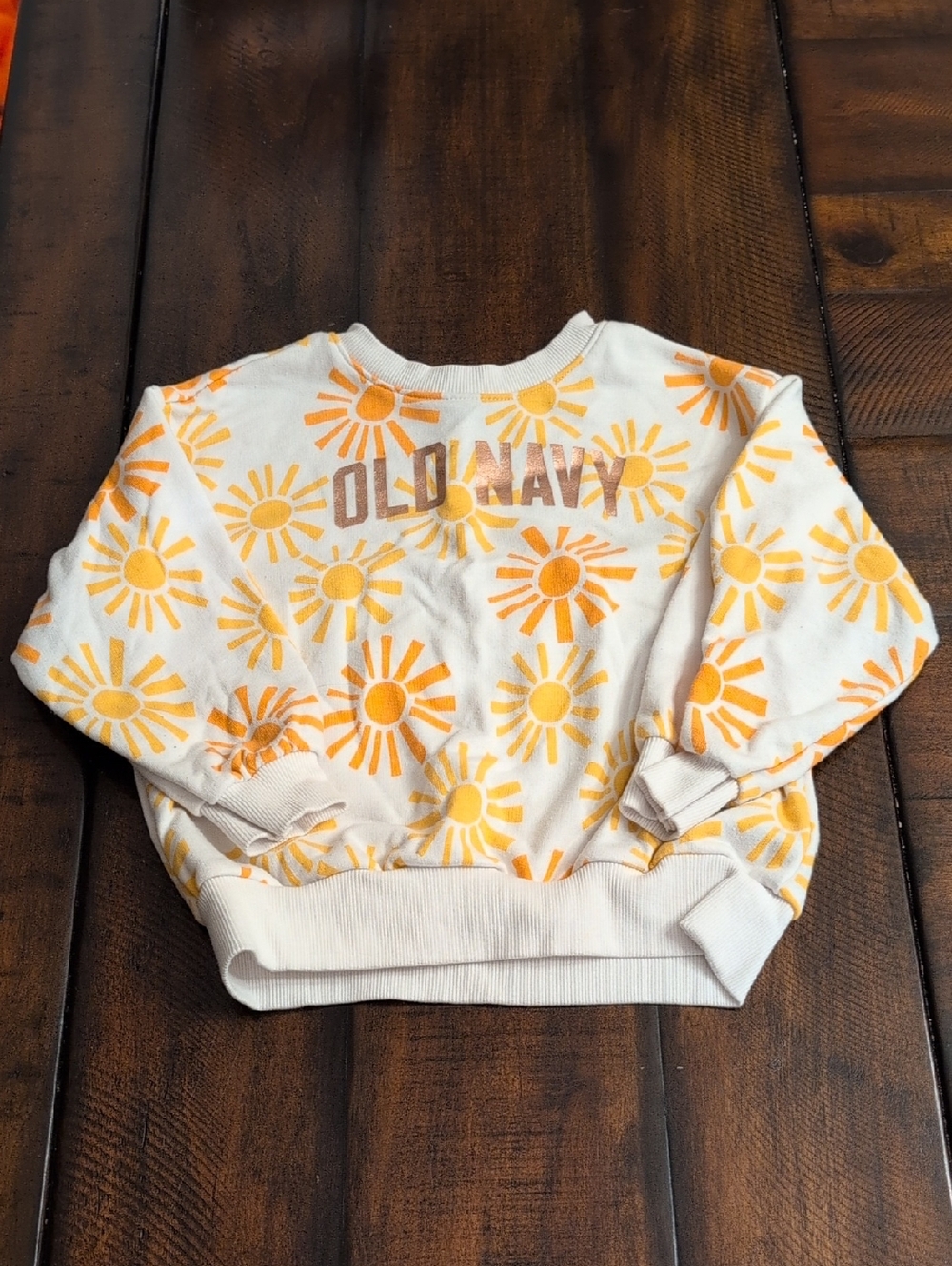 Old Navy Toddler 3T  Sweatshirt with Sunburst Print